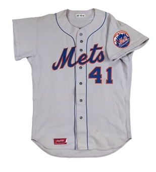 1975 Tom Seaver Game Used & Photo Matched New York Mets Road Jersey - 3rd Cy Young Season (Sports Investors Authentication)